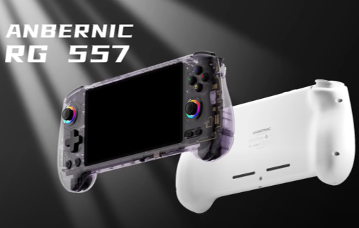 ANBERNIC RG557 クリアパープル ANBERNIC-RG557-Game-Console-