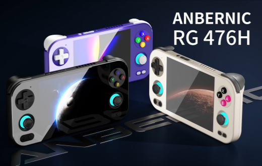 🕹️Unveiling the RG 476H: ANBERNIC's First Full-Screen Handheld！
