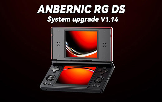 Anbernic RG DS System Upgrade V1.14 announcement
