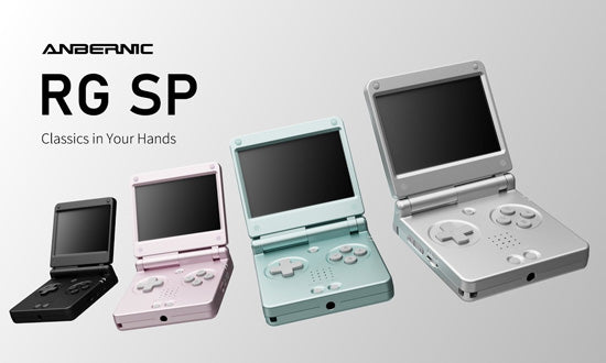 🎮First Look: ANBERNIC RG SP Brings the Classics Back in a Slimmer Form！