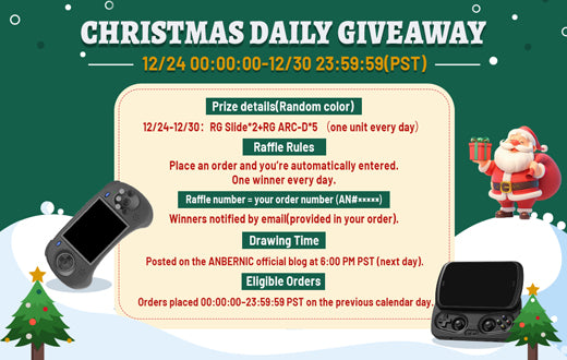 🎄 Christmas Daily Giveaway: 7 Days, 7 Winners (Dec 24–30) 🎁