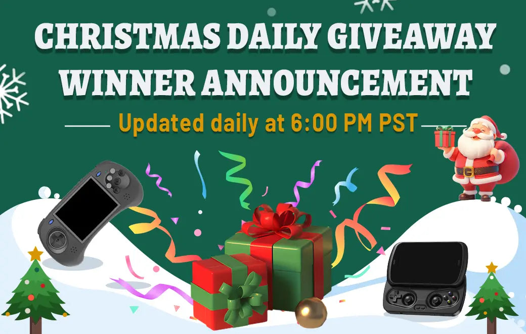 🎄【Daily Updates】Did You Win? Christmas Giveaway Winner Announcement
