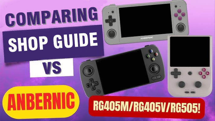 Comparing RG505, RG405V, and RG405M: Which Gaming Console is Right for You?