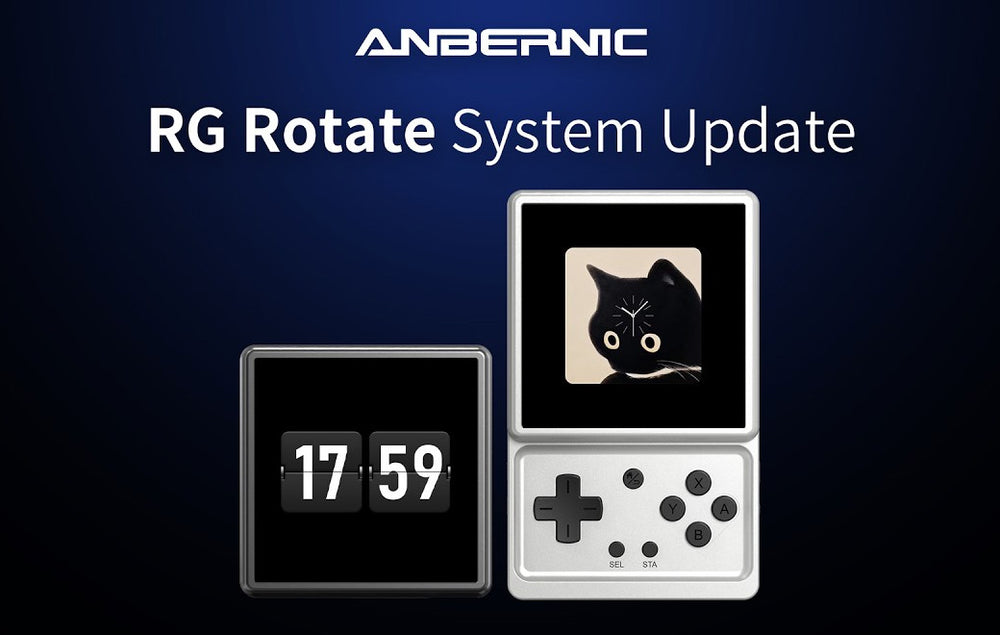 ANBERNIC RG Rotate V1.44 Update: Personalize Your Lock Screen Dial