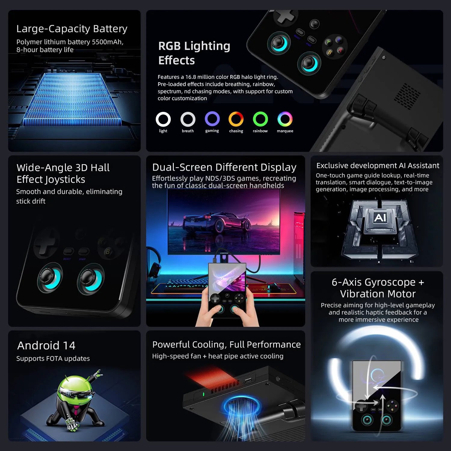 A complete suite of enthusiast-grade hardware for a premium experience.