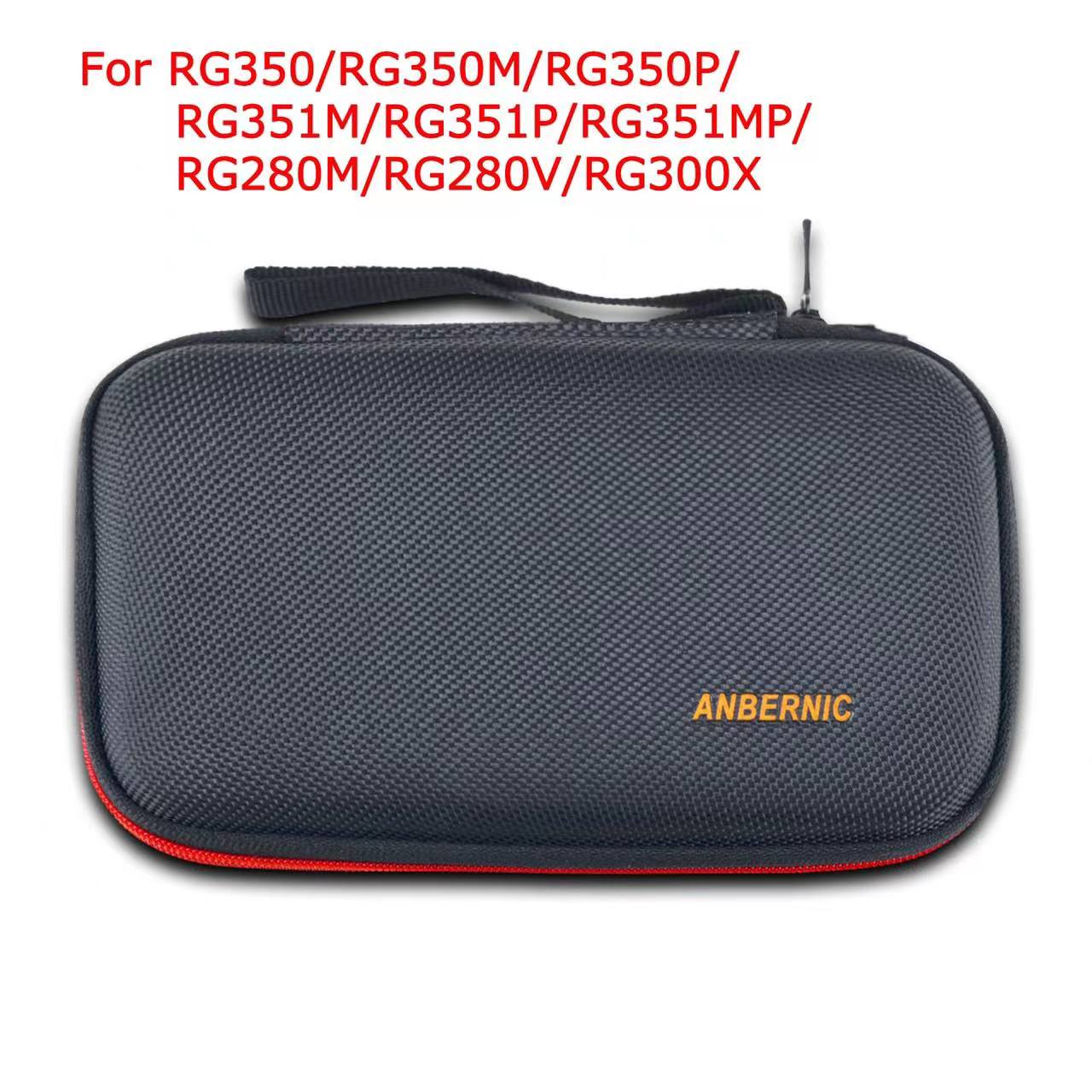 Bolsa de proteção anbernic rg350/rg350m/rg350p e peças para console de jogo retrô jogador rg351p handheld retro console de jogo bolsa e peças enviadas da china