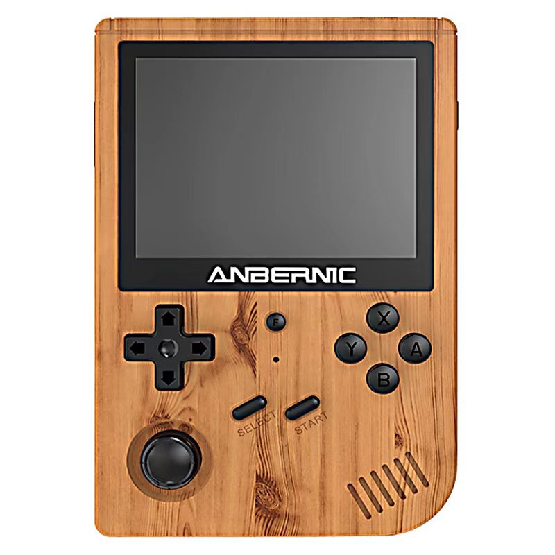 Anbernic RG351V - Console rétro portable jeux vidéos en bois • Kyft