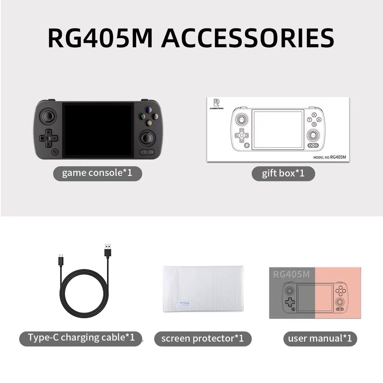 Anbernic RG405M 128GB + 256GB vs Nintendo Switch Lite: What is the  difference?